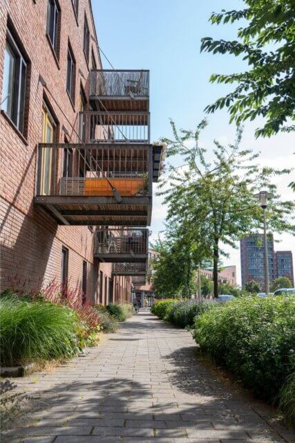 vergroenen winkelcentrum Linie en Fort Apeldoorn